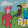 Adventure Time Fionna And Cake Characters Diamond Painting