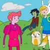 Adventure Time Fionna And Cake Characters Diamond Painting