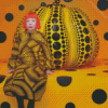 Aesthetic Yayoi Kusama Diamond Painting