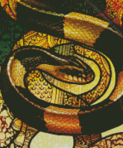 Banded Krait Snake Art Diamond Painting