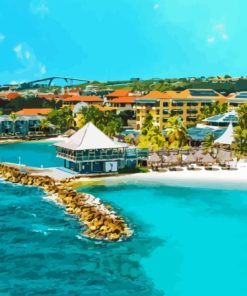 Beautiful Curacao Island Diamond Painting