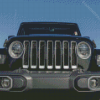 Black Jeep Wrangler Unlimited Sport Diamond Painting