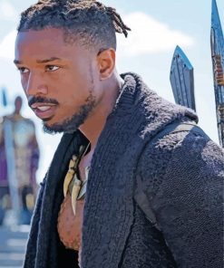 Black Panther Killmonger Diamond Painting