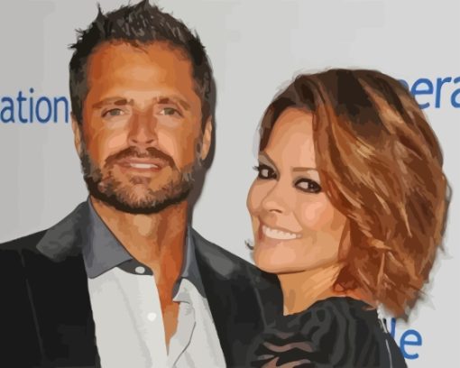 Brooke Burke And David Charvet Diamond Painting