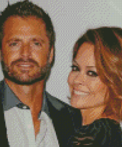 Brooke Burke And David Charvet Diamond Painting