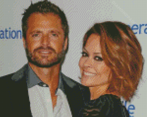 Brooke Burke And David Charvet Diamond Painting