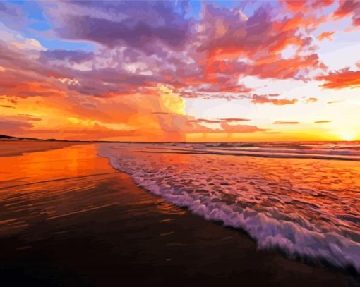 Broome Beach Diamond Painting