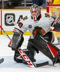 Chicago Blackhawks Goalie Diamond Painting