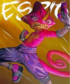 Espio The Chameleon Diamond Painting