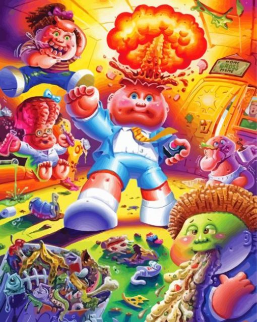 Garbage Pail Kids Serie Diamond Painting