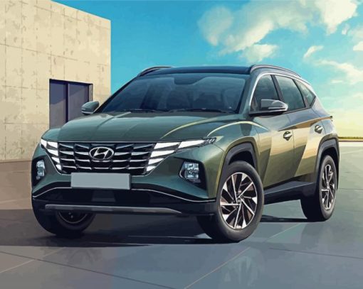 Hyundai Tucson Diamond Painting