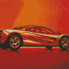 Illustration McLaren F1 Car Diamond Painting