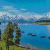 Jackson Lake Grand Teton National Park Diamond Painting