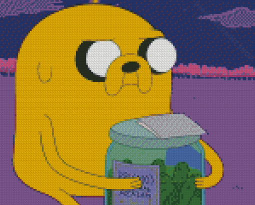 Jake Dog Diamond Painting