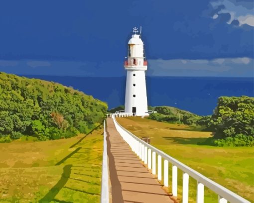 Lighthouse Cape Otway National Park Diamond Painting