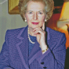 Margaret Thatcher Prime Ministre Diamond Painting