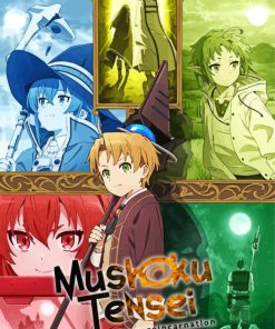 Mushoku Tensei Anime Poster Diamond Painting