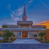 Orlando Temple Sunset Diamond Painting