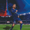 Paris Saint German Messi Player Diamond Painting