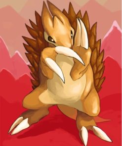 Pokemon Sandslash Diamond Painting