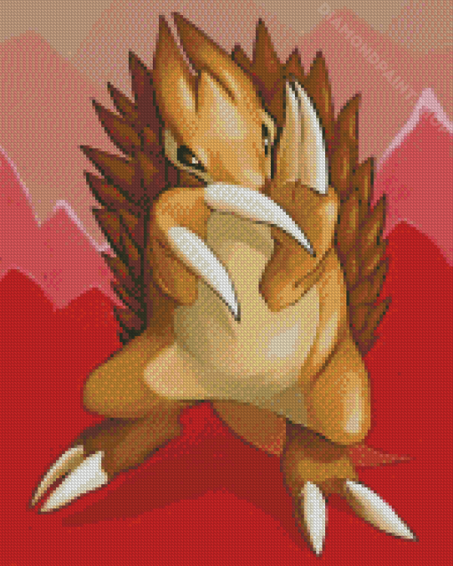 Pokemon Sandslash Diamond Painting