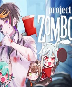 Project Zomboid Game Poster Diamond Painting