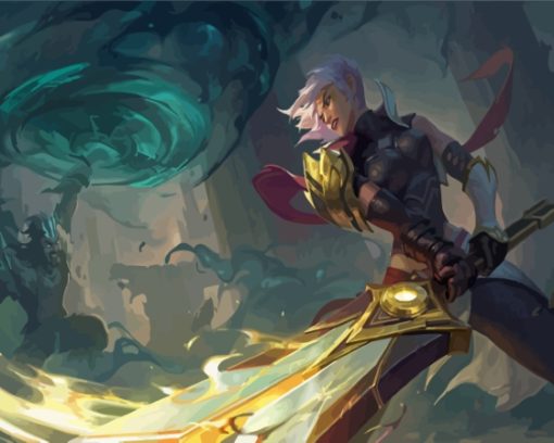 Riven Online Game Character Diamond Painting