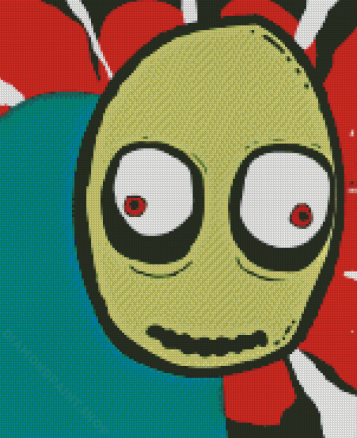 Salad Fingers Diamond Painting