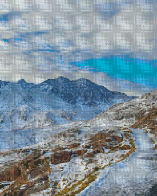 Snowdonia Winter Diamond Painting