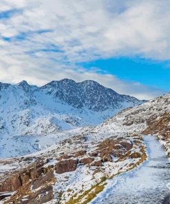 Snowdonia Winter Diamond Painting