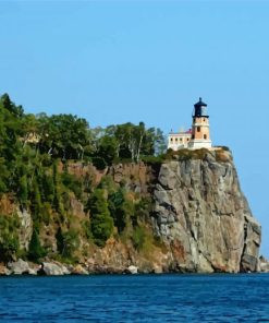 Split Rock Lighthouse State Park Diamond Painting