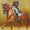 The Dressage Horse Rider Diamond Painting