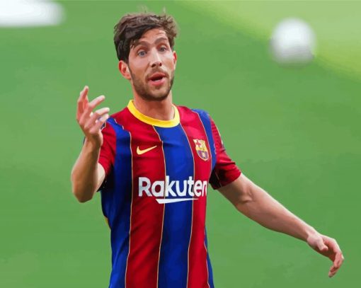 The Football Player Sergi Roberto Diamond Painting