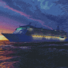 The Royal Caribbean Cruise Ship Diamond Painting