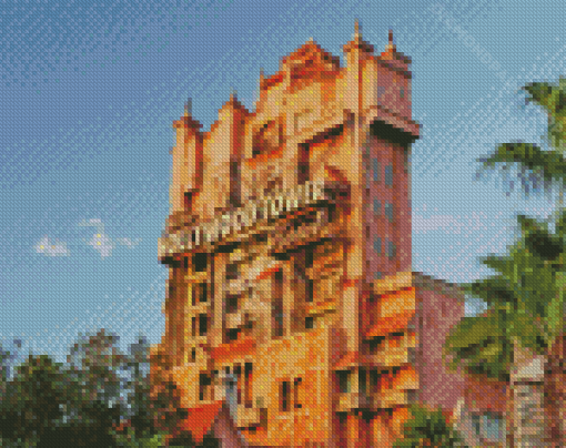 The Twilight Zone Tower Of Terror Diamond Painting