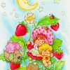 Vintage Strawberry Shortcake Diamond Painting