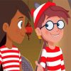 Wenda And Wally From Wheres Waldo Diamond Painting