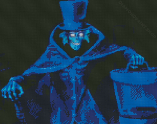 Aesthetic Hatbox Ghost Diamond Painting