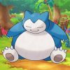 Aesthetic Snorlax Diamond Painting