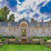 Aesthetic Chateu Bizy Giverny Diamond Painting