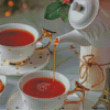 Aesthetic Classy Tea Diamond Painting