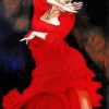 Aesthetic Flamenco Lady Diamond Painting