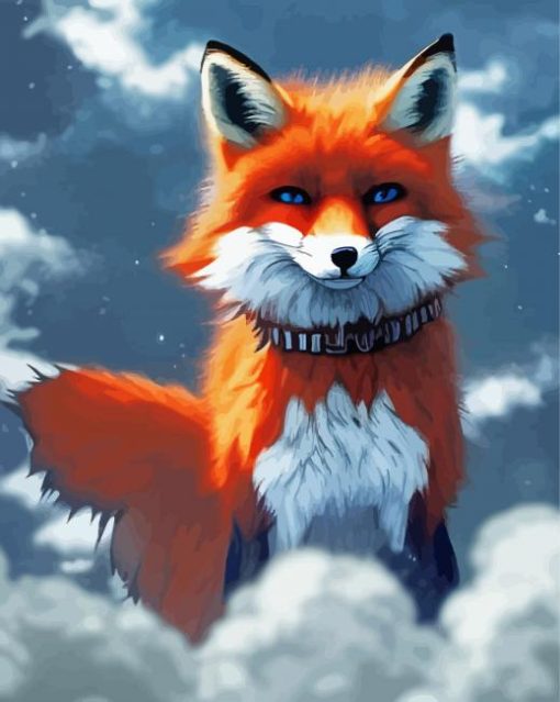 Cool Red Fox Art Diamond Painting