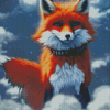 Cool Red Fox Art Diamond Painting