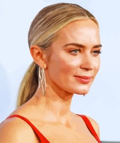 Cool Emily Blunt Diamond Painting