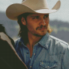 Cowboy Luke Grimes Diamond Painting