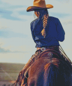 Cowgirl Diamond Painting