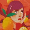 Crying Woman Diamond Painting