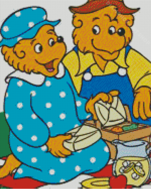 Cute The Berenstain Bears Diamond Painting