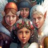 Cute Fairy Angels Diamond Painting